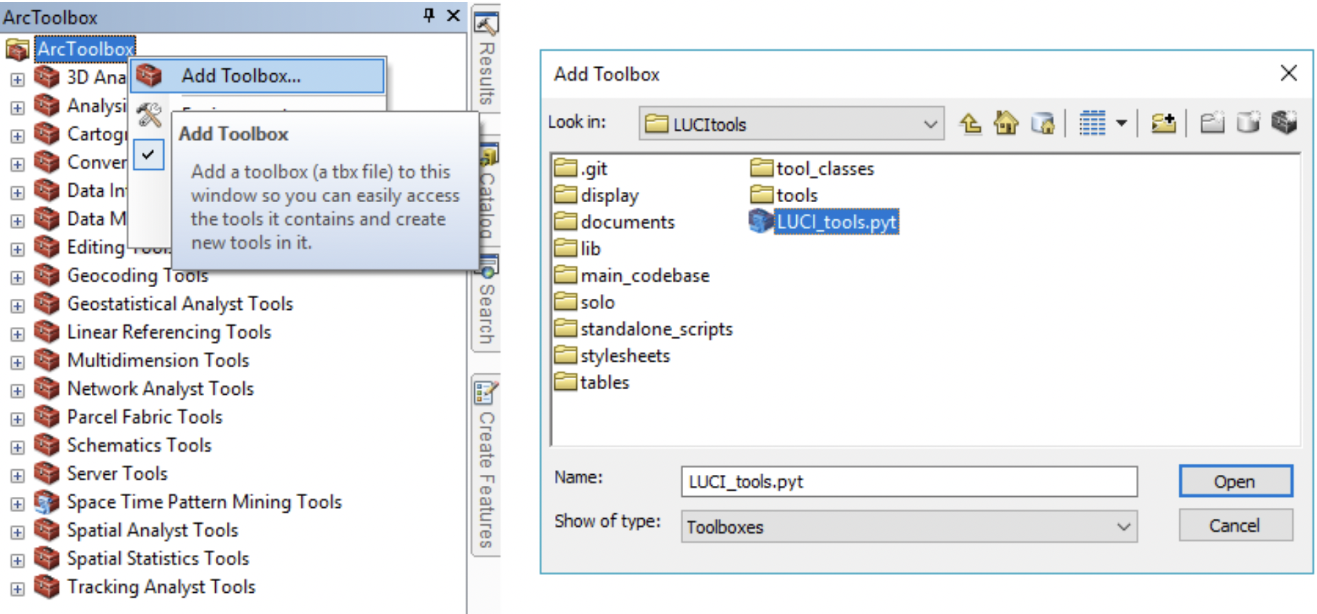 Load NB for use within ArcMap